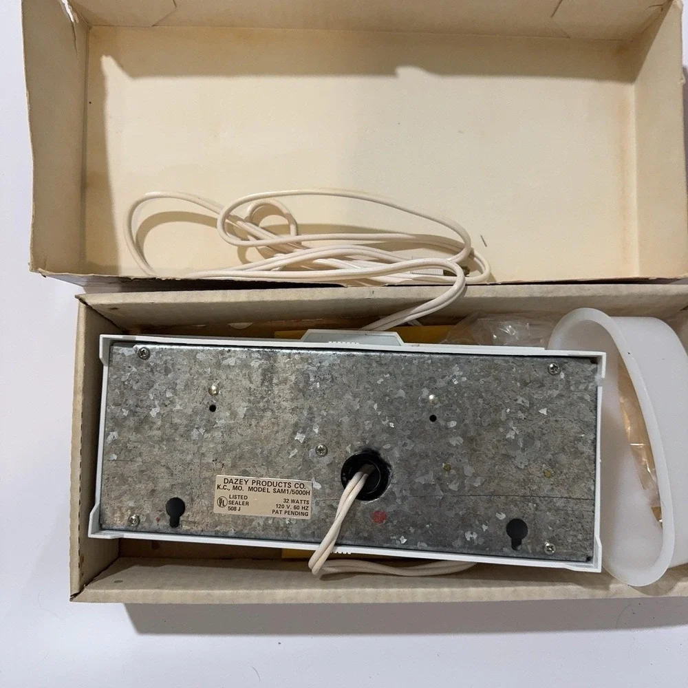VTG 70s Dazey Seal-A-Meal Vacuum Sealing Appliance Original Box Model 5000